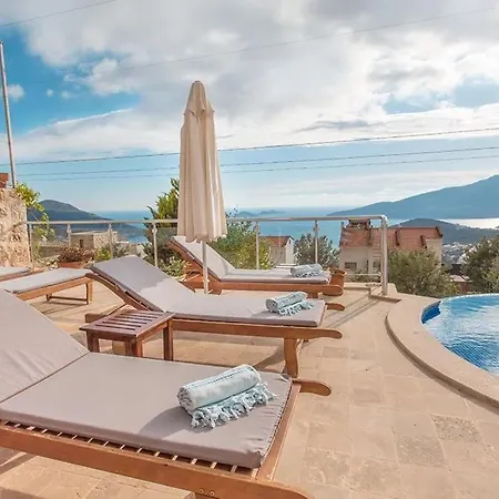 4 Bedroom Luxury In With Great Sea Views Villa Kalkan